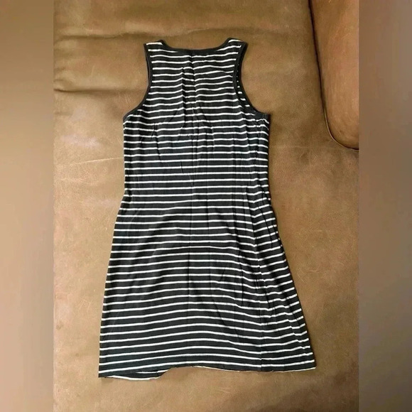 Current/Elliott The Louella Tank Striped Dress Size 0 - XS - Picture 7 of 8